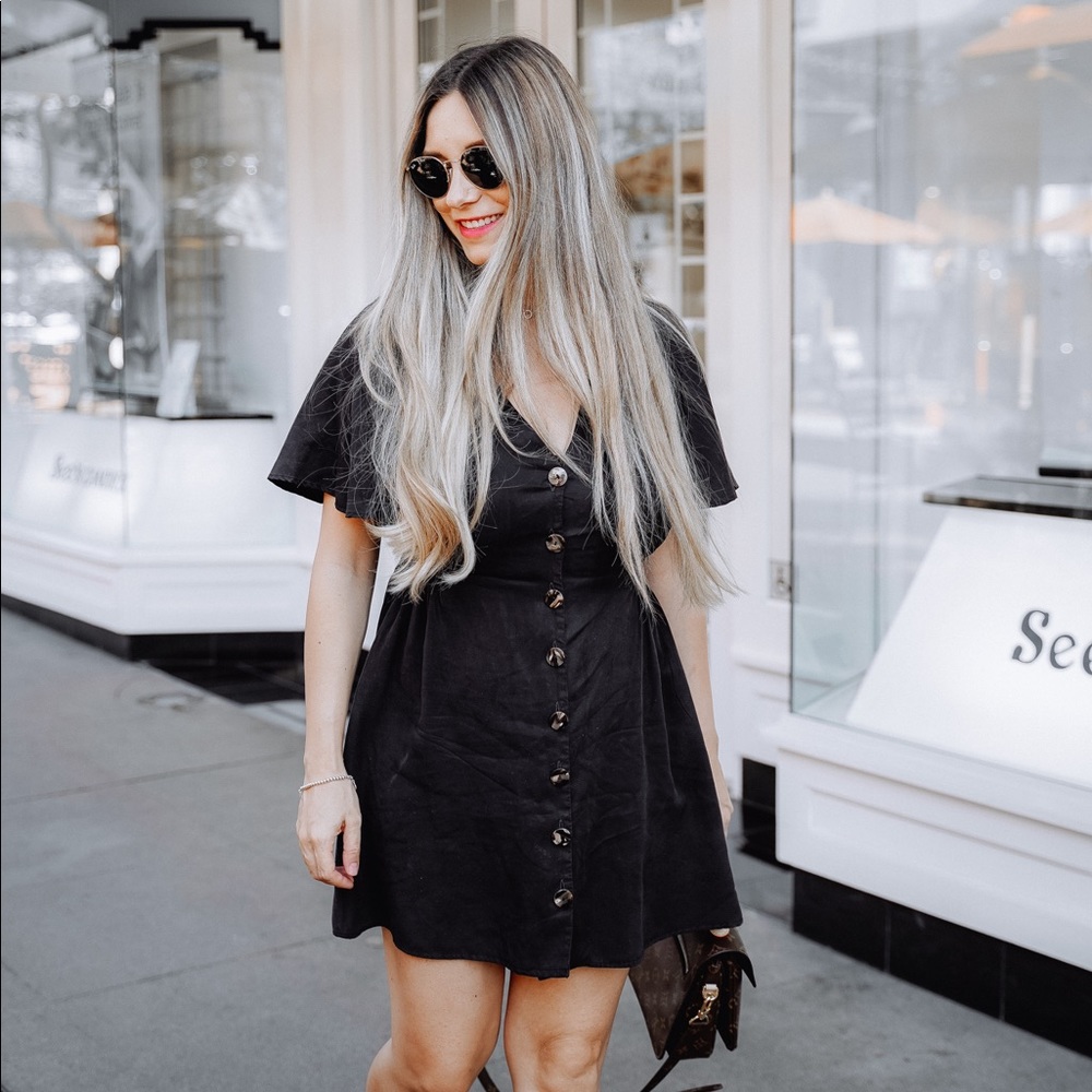 Button down dress